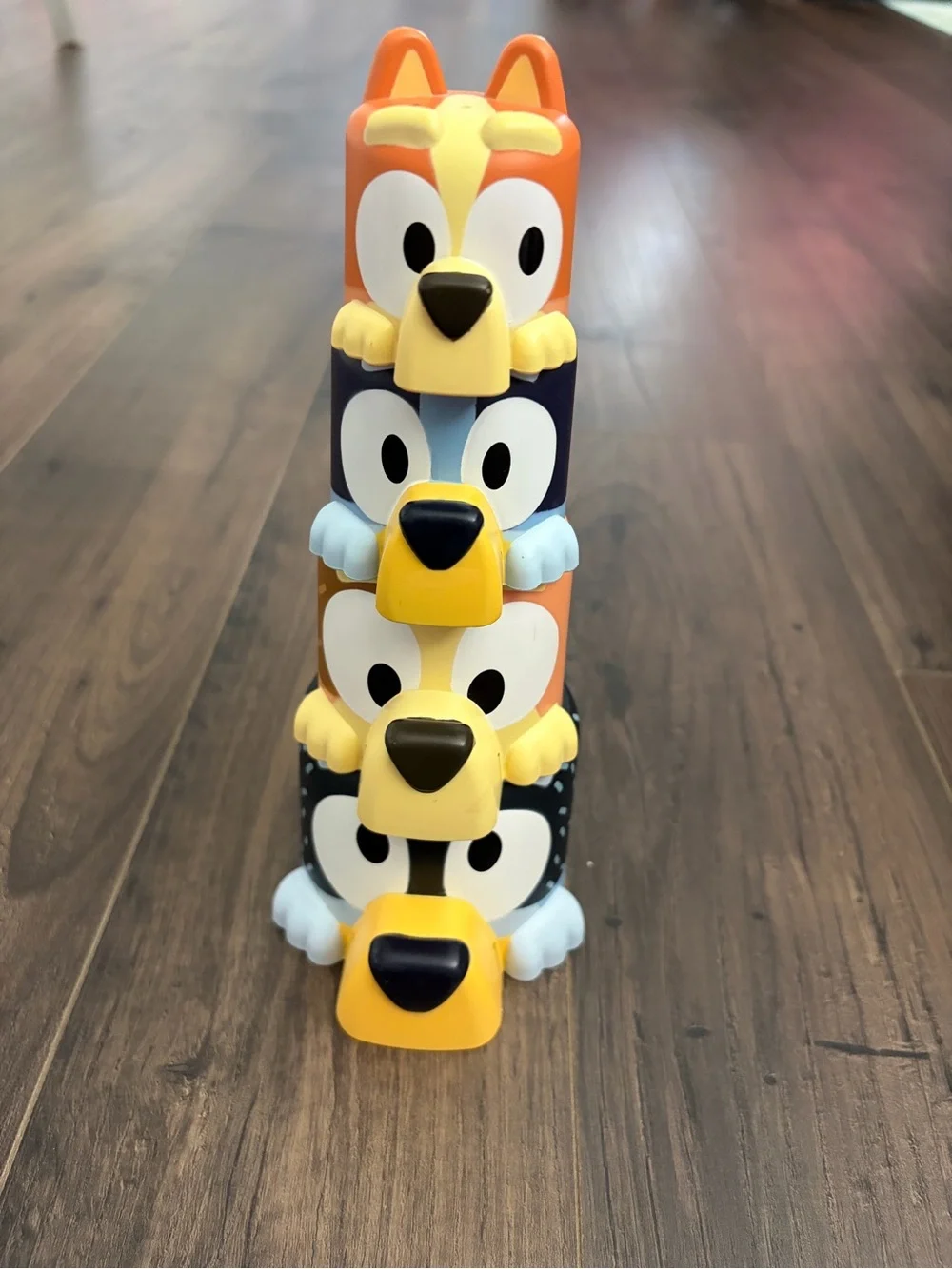 Bluey bath toys